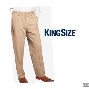 NWOT King Size Big Man Size 44 40 Tall
Classic Fit Wrinkle-Free Expandable Waist